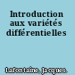 Introduction aux variétés différentielles