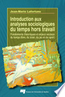 Introduction aux analyses sociologiques du temps hors travail