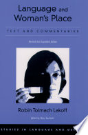 Language and woman's place text and commentaries /