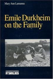 Emile Durkheim on the family /