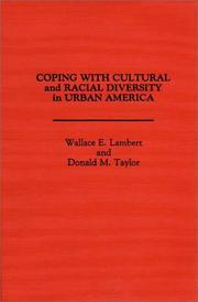 Coping with cultural and racial diversity in urban America /