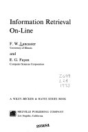 Information retrieval: on-line /