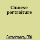 Chinese portraiture