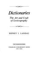 Dictionaries : the art and craft of lexicography /