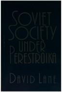 Soviet society under perestroika /