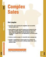 Complex sales /