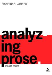 Analyzing prose /