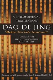 Dao de jing : making this life significant : a philosophical translation /