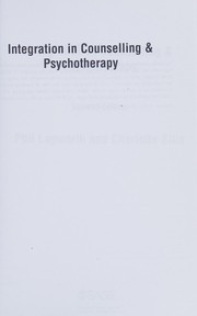 Integration in counselling & psychotherapy /