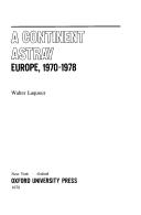 A continent astray : Europe, 1970-1978 /
