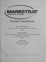 Markstrat online by STRATX : student handbook /