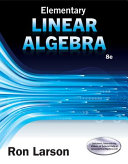 Elementary linear algebra /