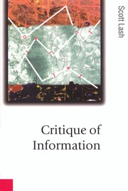 Critique of information