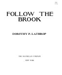 Follow the brook /