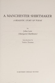 A Manchester shirtmaker : a realistic story of to-day /