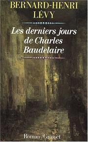 Les derniers jours de Charles Baudelaire : roman /