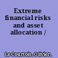 Extreme financial risks and asset allocation /