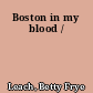 Boston in my blood /