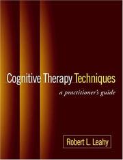 Cognitive therapy techniques : a practitioner's guide /