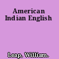 American Indian English