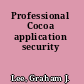Professional Cocoa application security