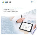 Smart approach to spine clinical research /