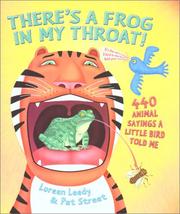 There's a frog in my throat! : 440 animal sayings a little bird told me /