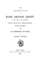 The narrative of Abraham Leggett.