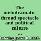 The melodramatic thread spectacle and political culture in modern France /