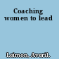 Coaching women to lead