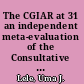 The CGIAR at 31 an independent meta-evaluation of the Consultative Group on International Agricultural Research /