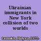 Ukrainian immigrants in New York collision of two worlds /