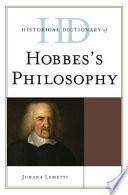 Historical dictionary of Hobbes's philosophy