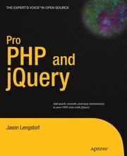 Pro PHP and jQuery