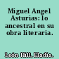 Miguel Angel Asturias: lo ancestral en su obra literaria.