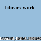 Library work