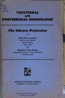 The library profession,