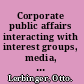 Corporate public affairs interacting with interest groups, media, and government /