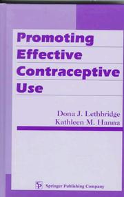 Promoting effective contraceptive use /