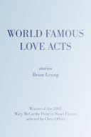 World famous love acts : stories /