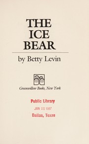 The ice bear /