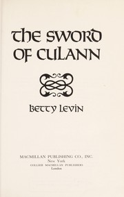 The sword of Culann.