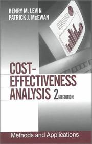 Cost-effectiveness analysis : methods and applications /