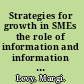 Strategies for growth in SMEs the role of information and information systems /
