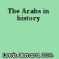 The Arabs in history