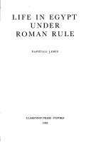 Life in Egypt under Roman rule /