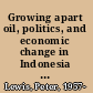 Growing apart oil, politics, and economic change in Indonesia and Nigeria /