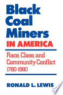 Black coal miners in America : race, class, and community conflict, 1780-1980 /