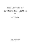 The letters of Wyndham Lewis /