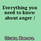 Everything you need to know about anger /